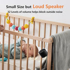 Color Noise Sleep White Noise Portable Sound Machines with 30 Soothing Sounds 32 Levels Volume Compact 4 Timer Options Auto-Off and Memory Function for Travel Home Everyone