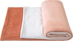 Elegant Comfort Luxury Velvety Feel Blanket, All-Season Lightweight Blanket, Ultra Plush, Soft, Cozy-Fuzzy Flannel Fleece for Couch, Sofa, Bed, Travel, Ombre Design, Twin/Twin XL, Dusty Rose