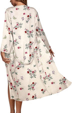 OPOIPIN Women's 3 Piece Pajama Set Sexy Cami Top and Shorts with Robe Sleepwear Loungewear Set