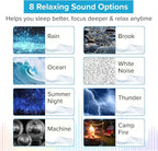 Big Red Rooster White Noise Machine for Sleeping – Baby & Kids Sound Machine with Rain, Nature & Ocean Sounds – Portable Sleep Noise Maker with Timer, Bluetooth & USB/3 AAA Power – Travel & Home Use