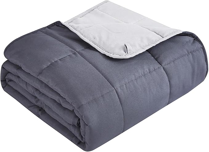 Topcee Weighted Blanket for Adults (25 lbs, 60" x 80") Queen Size Soft Cooling Heavy Blanket Sleeping, Apply to 240-260 lbs Body, Thick Breathable Blanket with Glass Bead, Easy Care