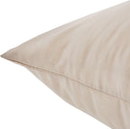 Taupe King Size Satin Pillowcase Set of 2 for Hair and Skin,Taupe Silk Pillowcase Breathable Pillowcase with Envelope Closure