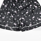 QPANCY Kids Satin Pajamas Sets Baby Boy Girl Button-Down Silk Sleepwear 2 Piece Short Sleeve Loungewear Clothes Set