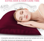 Mulberry Silk Pillow Cases 2 Pack King Size 20x36 Inches with Hidden Zipper, Ultra Smooth and Soft Breathable Cooling Silk Satin Pillowcase Set of 2, Better for Hair and Skin, Gifts for Women Men