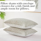 Southshore Fine Living, Inc. Farmhouse Bedspread, Full Size Quilt Set, Queen Coverlet, Light Weight Quilt, 3-Piece Set Geometric Bedding with Two Matching Pillow Shams, Full/Queen, Reversible Taupe