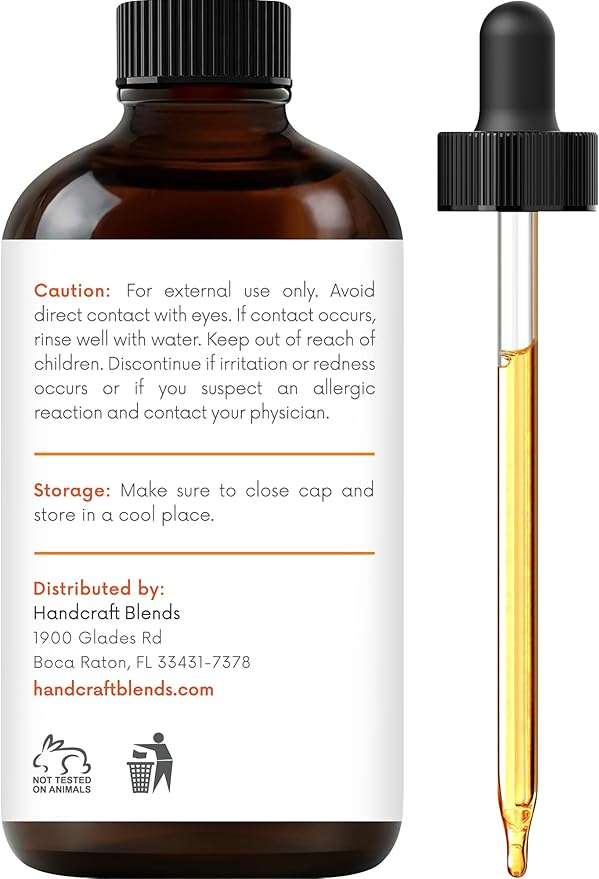Handcraft Blends Grapefruit Essential Oil – 1 Fl Oz – 100% Pure and Natural – Premium Grade Essential Oil for Diffuser and Aromatherapy, Skin, Massage, Candle and Soap Making Fragrance
