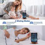 Aromatherapy Essential Oil Diffuser 150ml- Electric Cool Mist Aroma Diffuser with Intermittent Mode, Auto Shut-Off Protection, 7 Colors Changing LED Light for Home Office Decor & Gift (Life Tree)