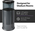 Honeywell Designer Series Cool Mist Humidifier, Room Humidifiers, Black