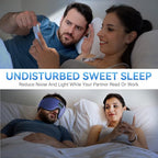 Sleep Headphones, 3D Bluetooth Sleep Mask, LIGHTIMETUNNEL Washable Sleeping Headphones with Ultra Thin Stereo Speakers Microphone Hands Free for Insomnia Travel Blue Color