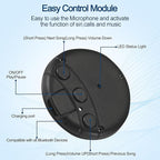 Bluetooth Speakers Module - Pillow Speaker with Mic, DIY Bluetooth Headset, Beanie and Headband Replacement Module for Sleep Headphones
