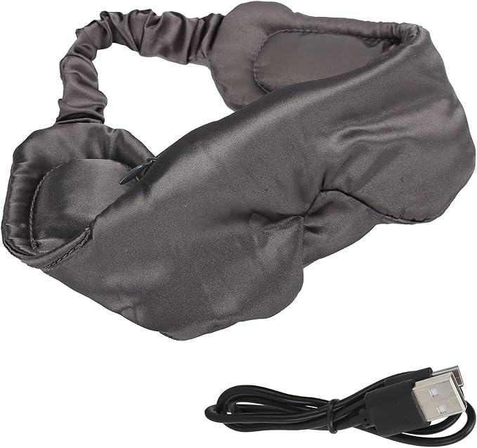 Sleep Headphones, Bluetooth 3D Eye Mask with HD Stereo Speakers, for Women Men (Gray)