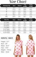 Girls & Womens Satin Pajamas Set, Silk Button-Down Sleepwear 2 Piece Nightwear, 3 Years - Women XXL