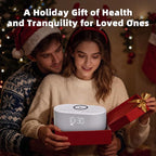 Sound Machine Alarm Clock Wireless Charger: Bluetooth 10W Stereo Sound Speaker Bedroom - White Noise Machine for Sleeping with 21 Soothing Sounds