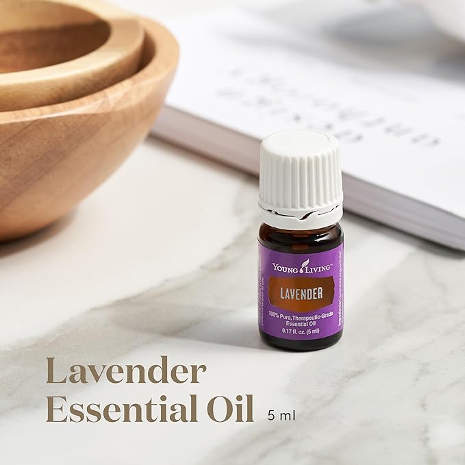 Lavender Essential Oil 5ml by Young Living – Pure Lavender Oil for Aromatherapy, Essential Oil Diffuser, Skin & Relaxation, Essential Oils for Diffuser & Home Use
