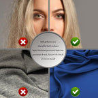 Natural Mulberry Silk Pillowcase for Hair and Skin Queen Size 20"X30" Pillow Case with Hidden Zipper Soft Breathable Smooth Cooling Silk Pillow Covers for Sleeping (Royal Blue,Queen,1Pcs)