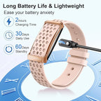 Smart Bracelet, Health Activity Fitness Trackers with Heart Rate Sleep Monitor, 24/7 Blood Oxygen/Calorie/Stress/Step Tracker, Health Fitness Bands, 170+ Sports Modes Smart band with Free APP, 2 Bands