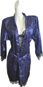 Womens Silk Pajamas Robes Set 4PACKS Sexy Pjs Cami Shorts Satin Sleepwear Lace Loungewear
