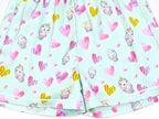 QPANCY Kids Satin Pajamas Sets Baby Boy Girl Button-Down Silk Sleepwear 2 Piece Short Sleeve Loungewear Clothes Set