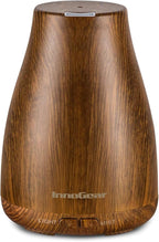 InnoGear Essential Oil Diffuser, Ultrasonic Diffusers for Home Aromatherapy Humidifier for Bedroom Room 7 Colors LED 2 Mist Mode Auto Off, Bronze