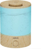 AZEUS 3.5L Ultrasonic Humidifier with 7-Colour Night Light, Aroma Diffuser Compatible Cool Mist Humidifier, Quiet & Adjustable for Bedroom, Nursery, Office