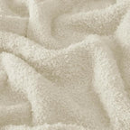 CYMULA Super Soft Twin Size Beige Knit Throw Blanket - Lightweight Plush Fuzzy Fluffy Warm Cozy Blankets and Throws for Sofa Bed All Season Use, 60x80 inches