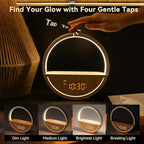 Vivilumens Wake Up Light Sunrise Alarm Clock - White Noise Sound Machine with 20 Soothing Sounds Sleep Better, Weekdays/Weekends Dual Alarms, Bedroom Bedside Lamp, Gift for Heavy Sleepers