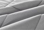 TONGDADA Kids Weighted Blanket | 40''x60'',10lbs | for Child Between 80-125 lbs | Premium Cotton Material with Glass Beads | Light Grey