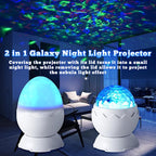 Galaxy Projector for Bedroom, Dinosaur Egg Galaxy Light Projector with Timer and Remote, Nebula Ceiling Night Light for Kids Adults, Room Decor