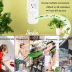 White Noise Machine, Wireless Connect with 36 Relaxing Sounds Including Nature and White Noise, Small Speaker for Home, Office, Hotel, Toilet, Portable Travel
