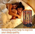 Shineled Himalayan Salt Lamp, Salt Rock Lamp Natural Night Light in Forest Design Metal Basket with Dimmer Switch (4.1 x 6.5 4.4-5lbs), 25Watt Bulbs & ETL Cord 1 Pack