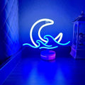 Sunrise Sunset Neon Sign Lamp Dimmable LED with Standable Base and Touchable Switch,USB or 3-AA Battery Powered Neon Signs LED Desktop Wall Decoration for Party, Bedroom ，Birthday Christmas Gift
