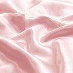 BEDELITE Satin Pillowcase with Zipper, Pink Pillow Cases Queen Size Set of 2, Super Soft and Cooling Similar to Silk Pillow Cases, Gift for Women Men(20x30 Inches)