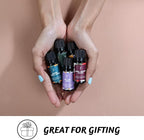 Folkulture Floral Essential Oils Set | 6 Fragrance Oils Set for Diffusers | Rose, Jasmine & Patchouli | You’re So Loved Aromatherapy Gift Set for Her | Relaxing Home Scents