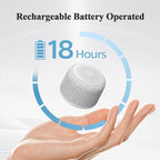 REACHER Travel White Noise Sound Machine,Portable Mini Noise Machine for Sleeping with 20 Soothing Sounds, Small Bluetooth Speaker, Baby, Adults, Rechargeable