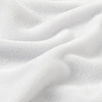 BEDELITE Fleece Blanket White Throw Blanket for Couch & Bed, Luxury Plush Cozy Fuzzy Blanket 50" x 60", Super Soft Warm Lightweight Throw Blanket for Travel Camping
