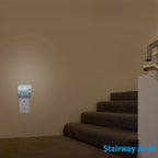 Misty Forest Night Light,Nature Landscape Night Lights Plug into Wall for Boys Girls, Led Lamp for Stairway/Hallway/Bedroom 0.5W Nightlight Sleep Friendly