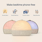 Hatch Restore 3 Sunrise Alarm Clock, Sound Machine, Smart Light (Cocoa) - White Noise, Screen-Free Sleep Routine