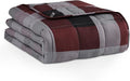 L'AGRATY Weighted Blanket - 60"x80" 25lbs Cooling Breathable Heavy Blanket Microfiber Material with Glass Beads for Adult All-Season Summer Fall Winter Soft Thick Comfort