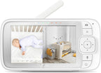 Hubble Connected Dual Vision Smart HD Baby Monitor with 2 Cameras, WiFi Baby Monitor with App and Screen, Remote Pan Tilt Zoom, 2-Way Talk, AI Motion Tracking, Night Vision, Room Temperature Sensor