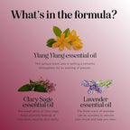 Entice Essential Oil Blend for Diffuser - Passionate Blend of Aromatherapy Oils for Couples with Lavender Palmarosa Clary Sage and Ylang-Ylang Essential Oil - Ignite the Romance Essential Oils Blend