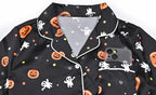 QPANCY Kids Satin Pajamas Sets Baby Boy Girl Button-Down Silk Sleepwear 2 Piece Short Sleeve Loungewear Clothes Set
