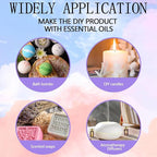 Essential Oils Set - Top 15 Scents for Diffuser, Humidifier, Skin Care, Aromatherapy, Massage, Candle & Soap Making - Fragrance Gift Set (5ml)