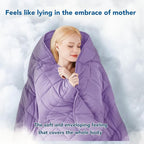 Topcee Weighted Blanket (25lbs 88"x104" Cal King Size) Soft Cooling Heavy Blanket Sleeping, Apply to 240-260 lbs Body, Thick Breathable Blanket with Glass Bead, Easy Care
