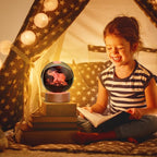 Large 3D Elephant Lamp Crystal Ball Night Light, 16 Color Changing with Remote Control for Bedroom Decor, Ideal Cool Desk Decor Gift for Teens Boys and Girls, Elephant