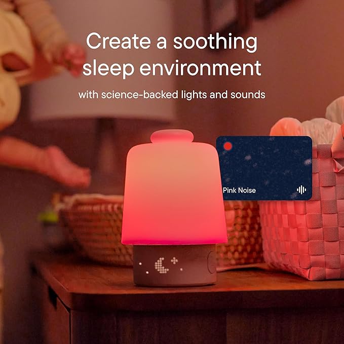 Hatch Baby Sound Machine, Night Light | Sleep Support | Registry Essential, Routine Builder, Time-to-Rise Alarm Clock, White Noise, Nursery Stories, Toddler Kids (Wi-Fi) (Greige)
