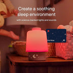 Hatch Baby Sound Machine, Night Light | Sleep Support | Registry Essential, Routine Builder, Time-to-Rise Alarm Clock, White Noise, Nursery Stories, Toddler Kids (Wi-Fi) (Greige)