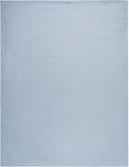 SAFAVIEH Washable Rug Faux Rabbit Fur Shag Collection - 8' x 10', Silver, Slip Resistant & Easy Cleaning, Ideal for Living Room, Bedroom, Dining Space (FRF976G)