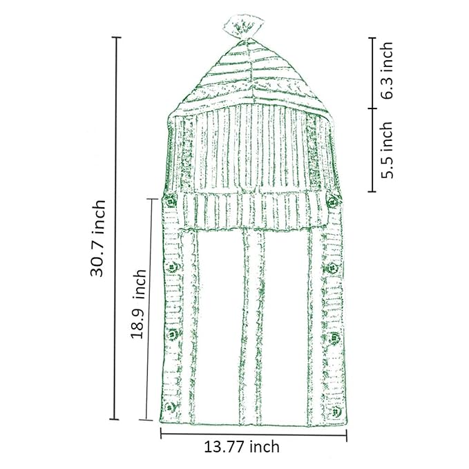 XMWEALTHY Newborn Swaddle Baby Essentials Girls Boys Receiving Blankets Neutral Knit Sleeping Bag Stroller Wrap Purple 0-6 Month