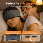 Sleep Headphones Bluetooth 6.0 Headband, 20H Playtime Headband Headphones with HD Stereo Speakers, Sports Wireless Earphones for Side Sleepers Workout Yoga Travel Meditation, Gifts for Women Men