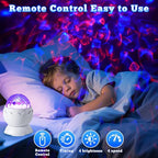 Galaxy Projector for Bedroom, Dinosaur Egg Galaxy Light Projector with Timer and Remote, Nebula Ceiling Night Light for Kids Adults, Room Decor